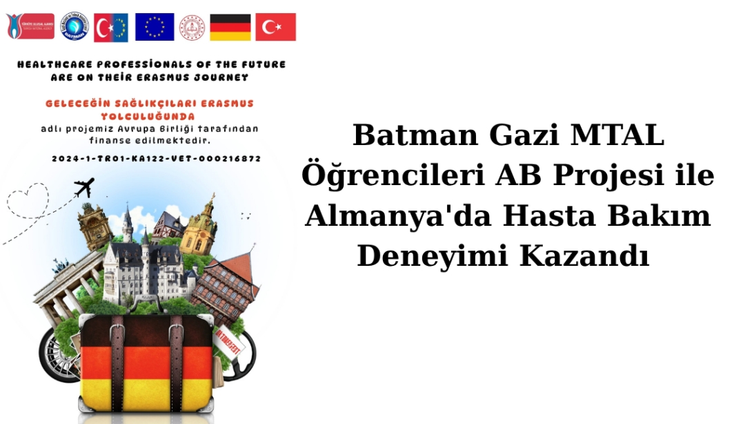 Geleceğin Sağlıkçıları, Almanya'da 3 Haftalık Erasmus Stajı Yaptı